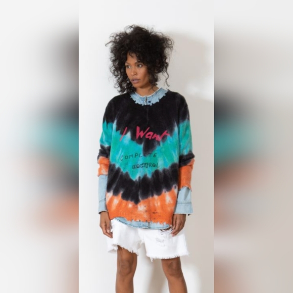 Free People X Sandrine Rose - Wool and Cashmere Sweater, size L, NWT - Picture 1 of 5